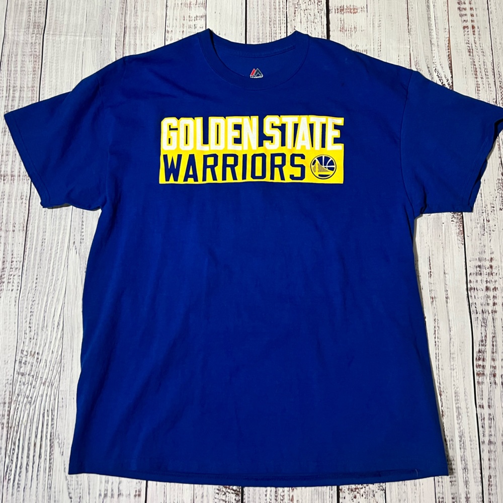 NWT Majestic Golden State Warriors Stephen Curry #30 Short Sleeve Tee, XL